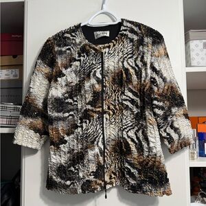 Animal Print Jacket